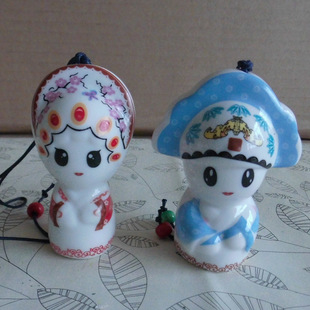 Taobao best selling creative home accessories 052 couples wind bell factory spot direct sales