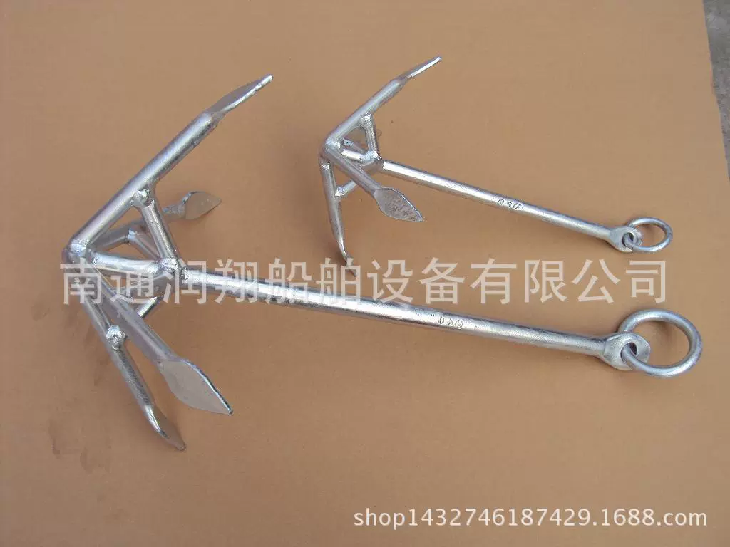 Поставка горячего погружения оцинкованная четыре когтя Якорь рыболовная сеть якорь четыре когтя к якорь Железный якорь крюк