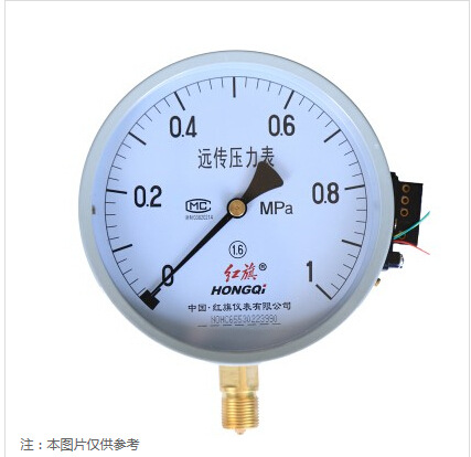 红旗仪表YTZ-150电阻远传压力表 带航空插头