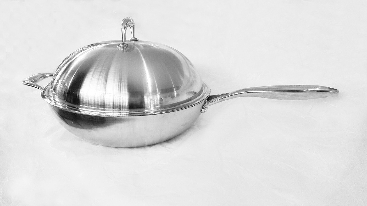 全鋼珍珠加耳把手亮光