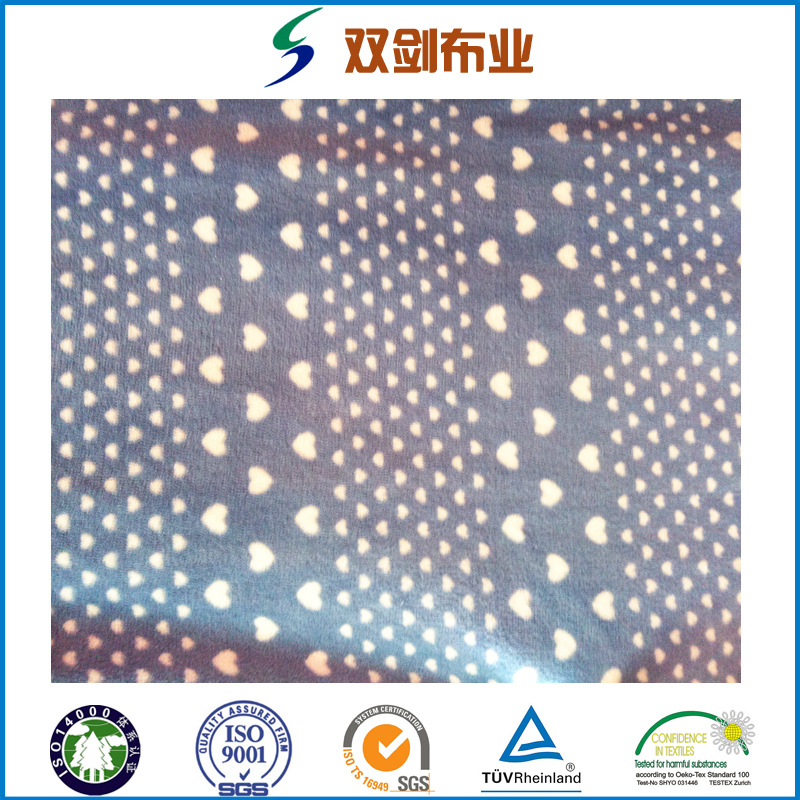 厂家销售双面珊瑚绒印花