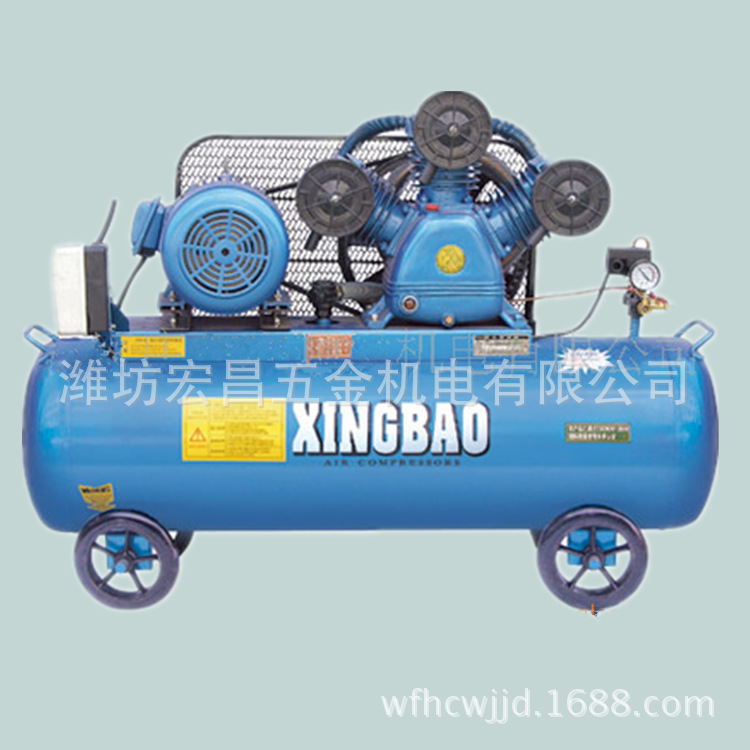 星豹空压机w-1.4/7 11KW15HP 移动式空气压缩机