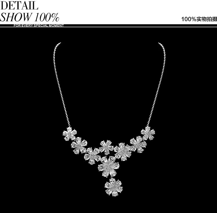 Bridal Fashion Necklace Wholesale display picture 1