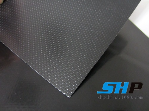 篷布 卡车侧帘 夹网布 帐篷布 光面 黑色 800g  1300*1500 18*17