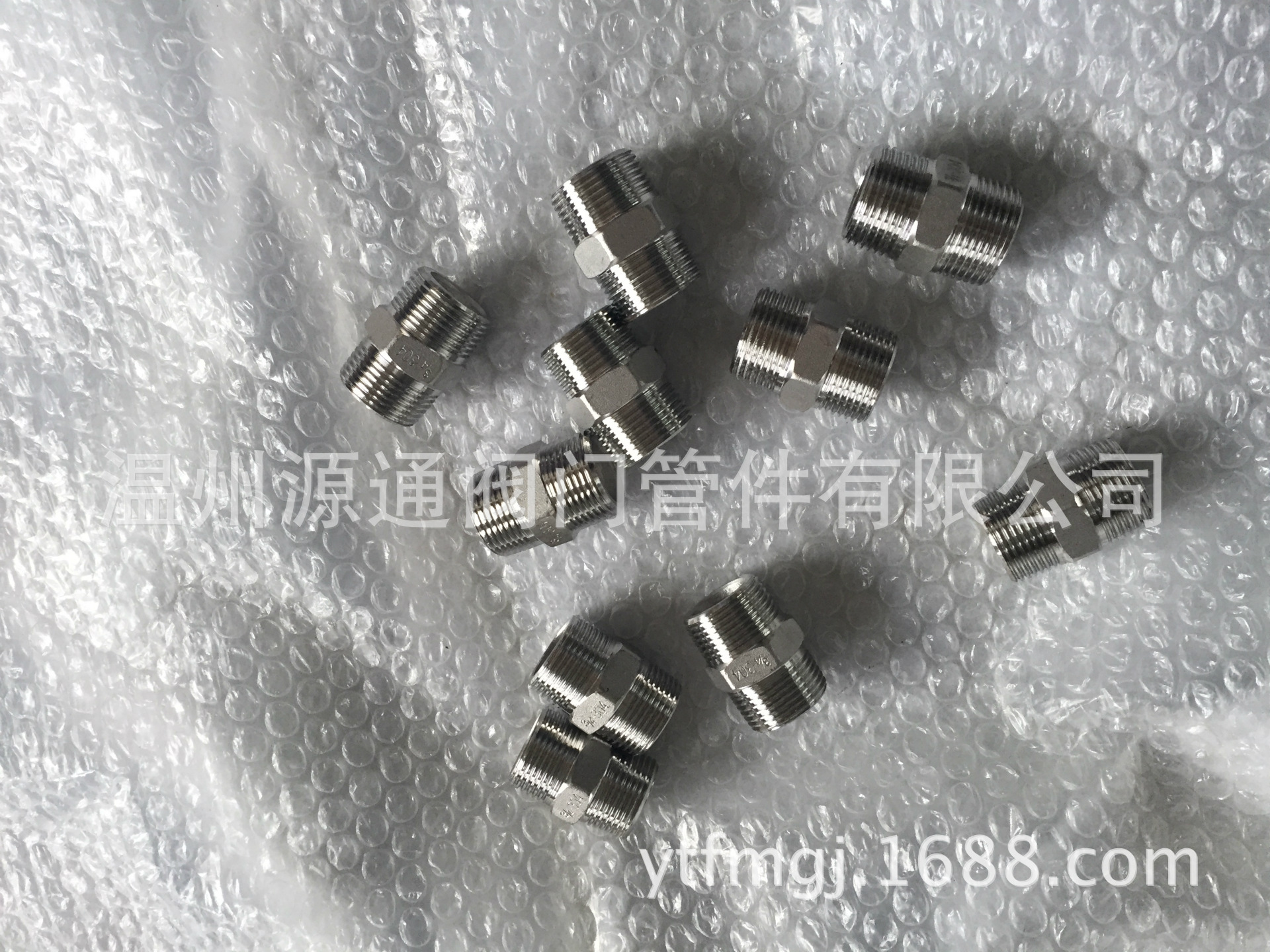 不锈钢六角外丝   不锈钢丝接   不锈钢管子丝接