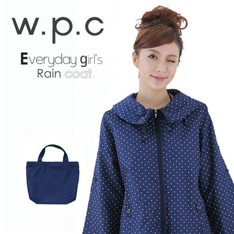 9001 Handbag Japanese Style Cute Korean Fashion Outdoor Distinctive Female Adult Windbreaker Raincoat Poncho