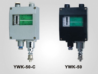 压力控制器YWK-50-C ,二位式控制,控制压力0.3Mpa以上