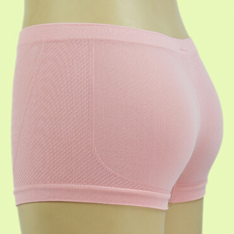 Factory wholesale Bamboo fiber Middle-waisted Underwear ventilation Woven Flat angle Underwear comfortable girl Underwear On behalf of