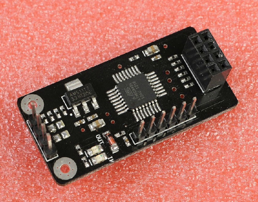 ATMEGA48+ NRF24L01接口 无线模块 无线开发板 支持.