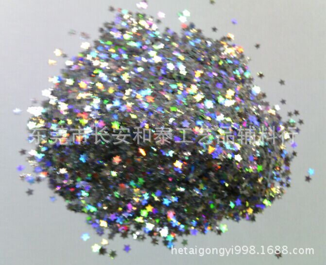 镭射五角星片3MM22