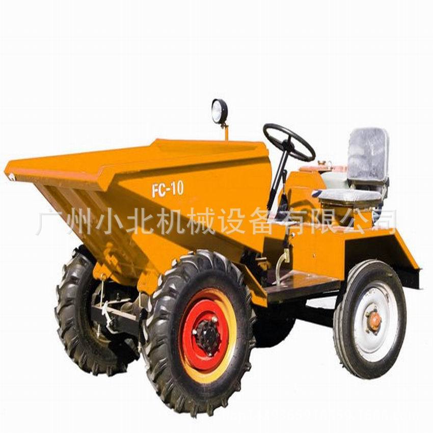 柴油动力FC10翻斗车 工程材料运输翻斗车 广州小型1吨翻斗车