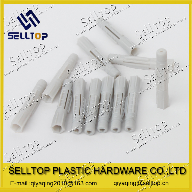 厂家直销 塑料膨胀管 打结膨胀 尼龙膨胀壁虎 中空膨胀