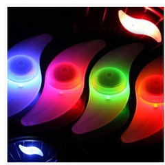 Bicycle spoke lights, single-color firewheel, silicone lights, mountain bike steel wire lights, mountain bike accessories