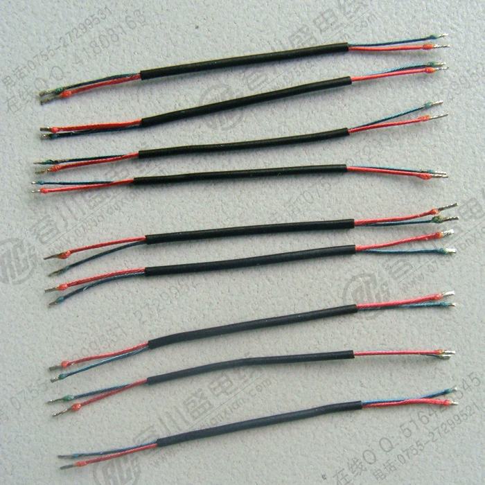 Spot supply variables lacquer bag multi -stranded twisting two ends Dip -welding tin direct welding mimetic head connection line copper thread special sale