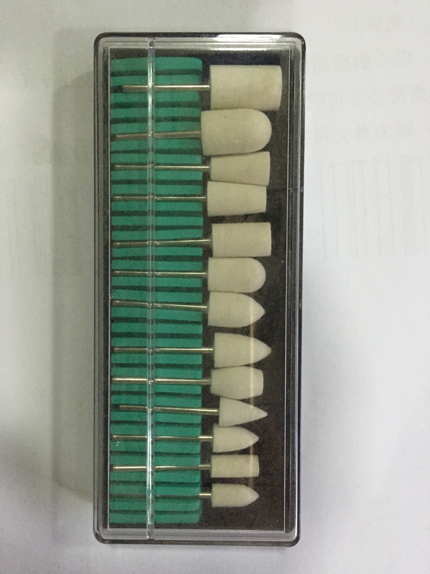 13PC羊毛磨头组套 精密模具磨头 金银首饰打磨抛光磨头组套