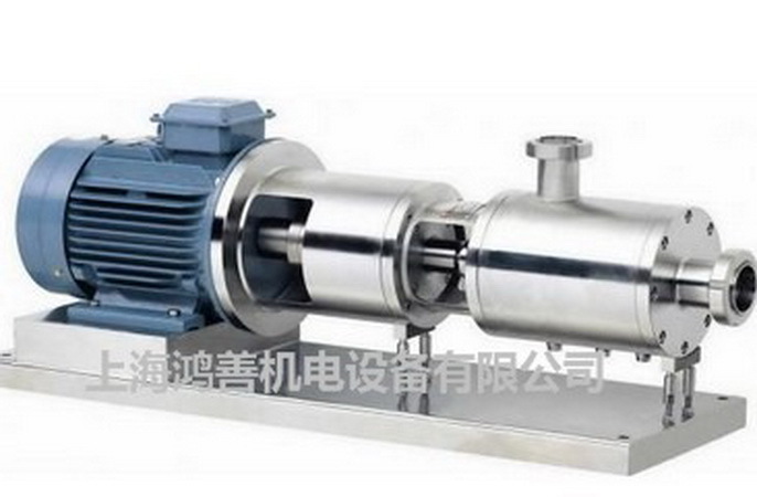 三级管线式高剪切乳化泵