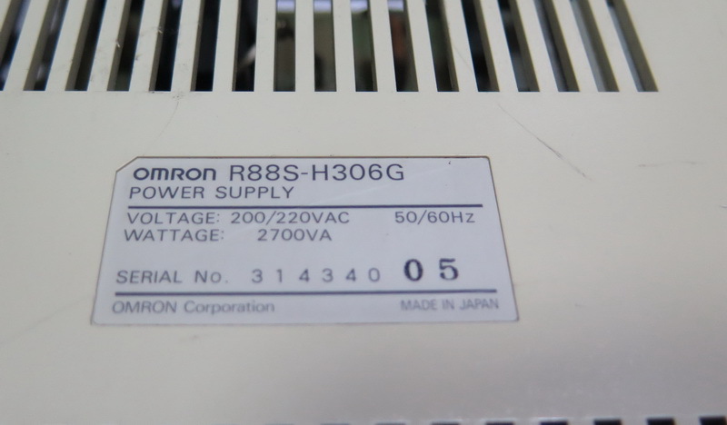 台州信达 二手欧姆龙驱动器 R88S-H306G 包好 询价