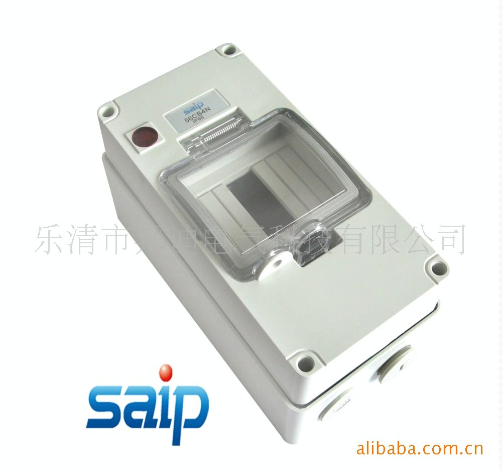 56CB1-4N，高性能户外防水配电箱，断路器4位防水箱