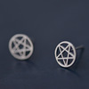 Earrings, fashionable accessory, jewelry, silver 925 sample, 925 sample silver, wholesale, Korean style