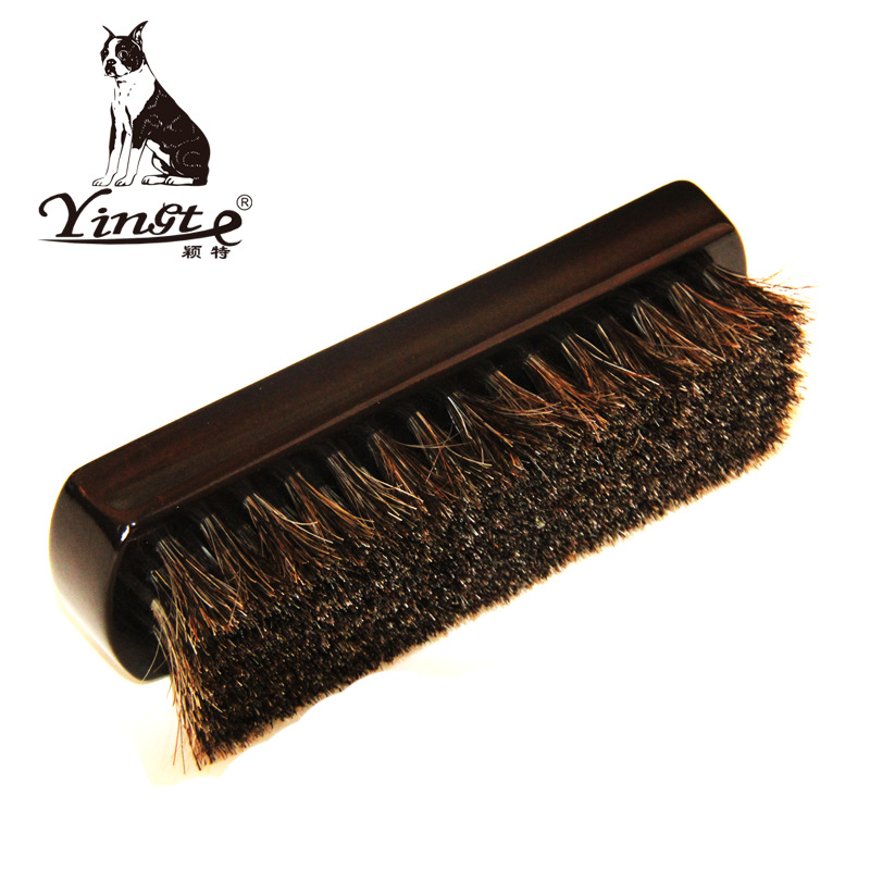 Manufactor wholesale supply Horsehair Shoe brush Customizable shoe brush