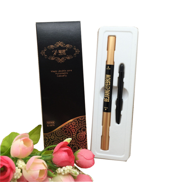 Duplex Double head Automatic pencil Diamond For the core Eyebrow pencil Difficult blooming Thrush Rotating pencil
