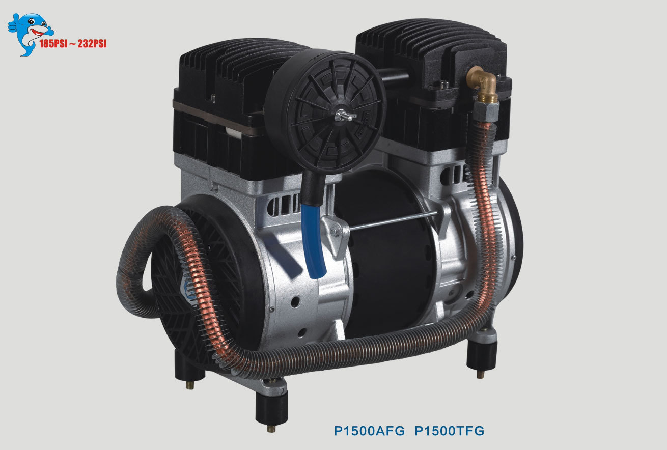 【厂家直销】静音空压机机头 无油空压机泵头