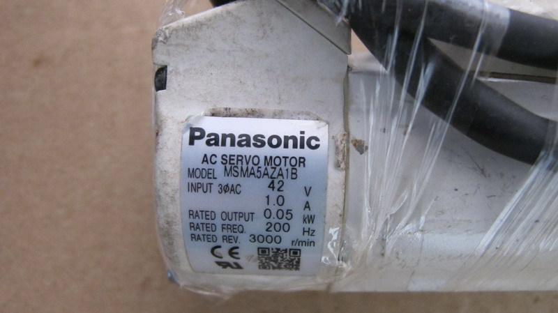 台州信达 二手松下电机 MSMA5AZA1B 保修三个月 询价