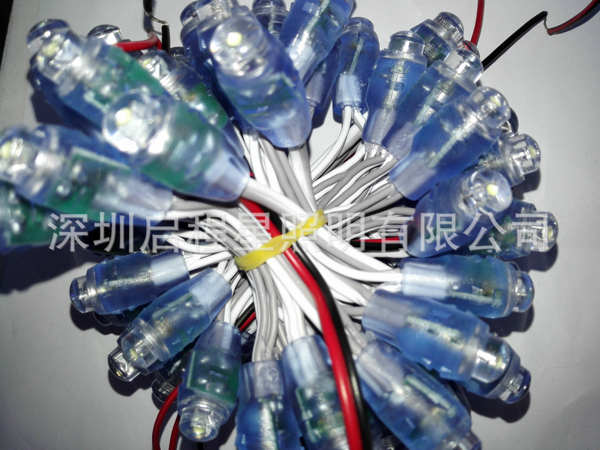 长期供应 12MM白光注塑外露灯 LED注塑5VLED穿孔灯-阿里巴巴