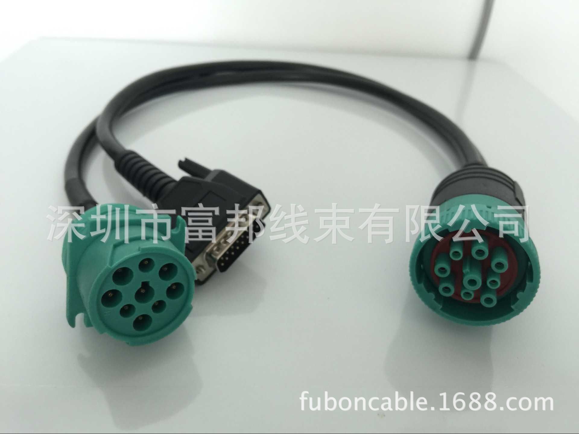 富邦J1939 J1962 J1708端子连接线连接器HD10/HD16/HD17线材批发-阿里巴巴
