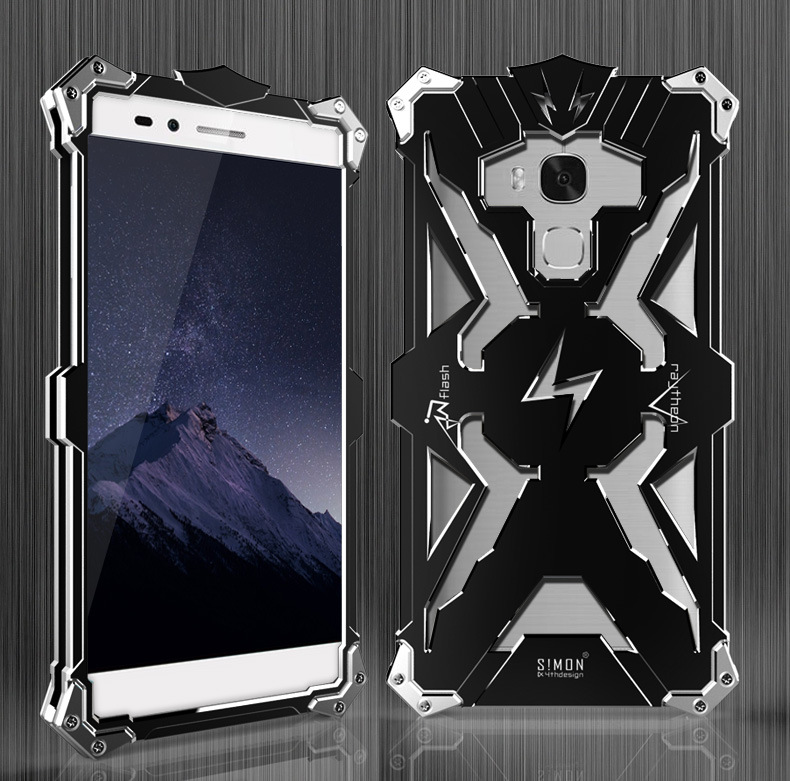 SIMON THOR Aviation Aluminum Alloy Shockproof Armor Metal Case Cover for Huawei Honor 5X