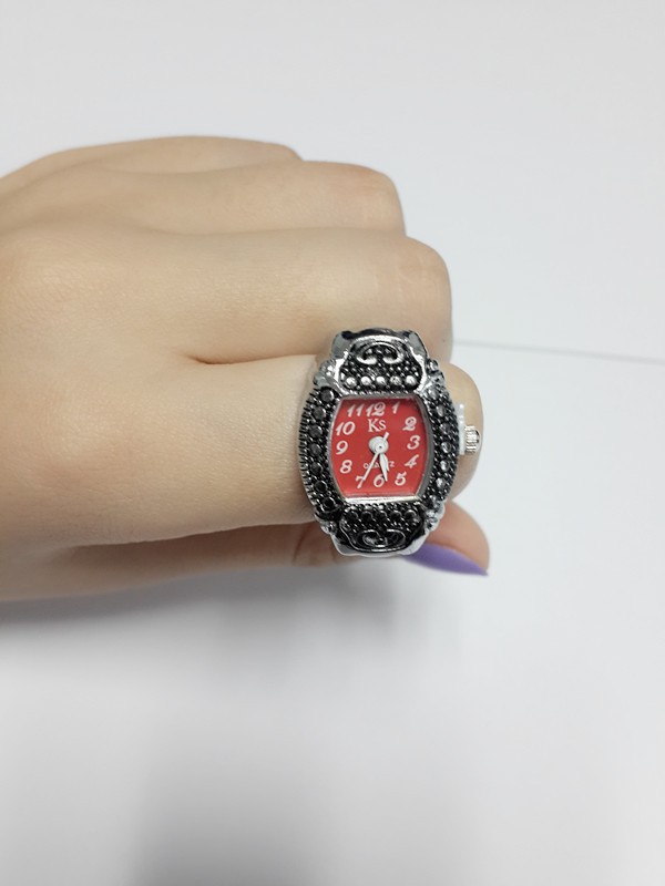 Vintage Style Style Vintage Style Geometric Quartz Watch Rings