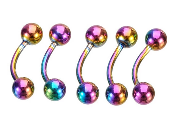 Серебряное носеперра piercing из нержавеющей стали, пирсинг губ, прямые поставки с завода, европейский стиль