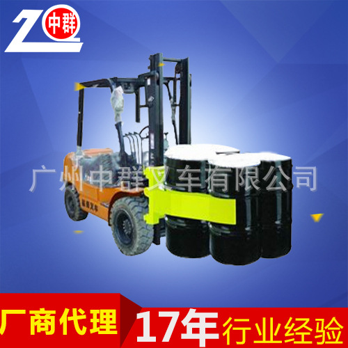 东方红叉车发动机配件 叉车油桶夹鹰嘴卸桶器抱夹起重钳抓桶器