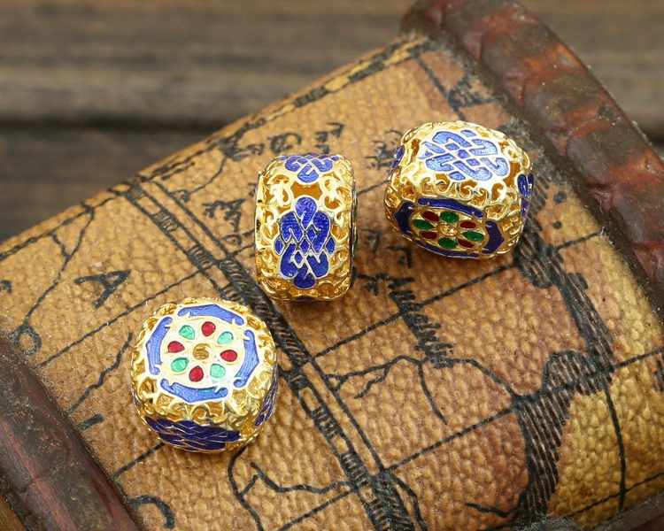 Аксессуар, китайская эмаль с аксессуарами, оптом, handmade, 14 мм
