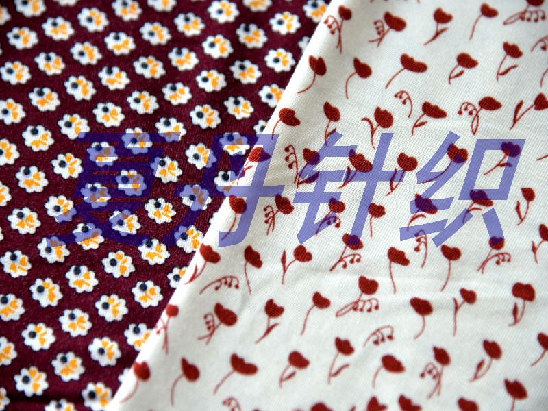 兰精莫代尔95+20D氨纶5印花布