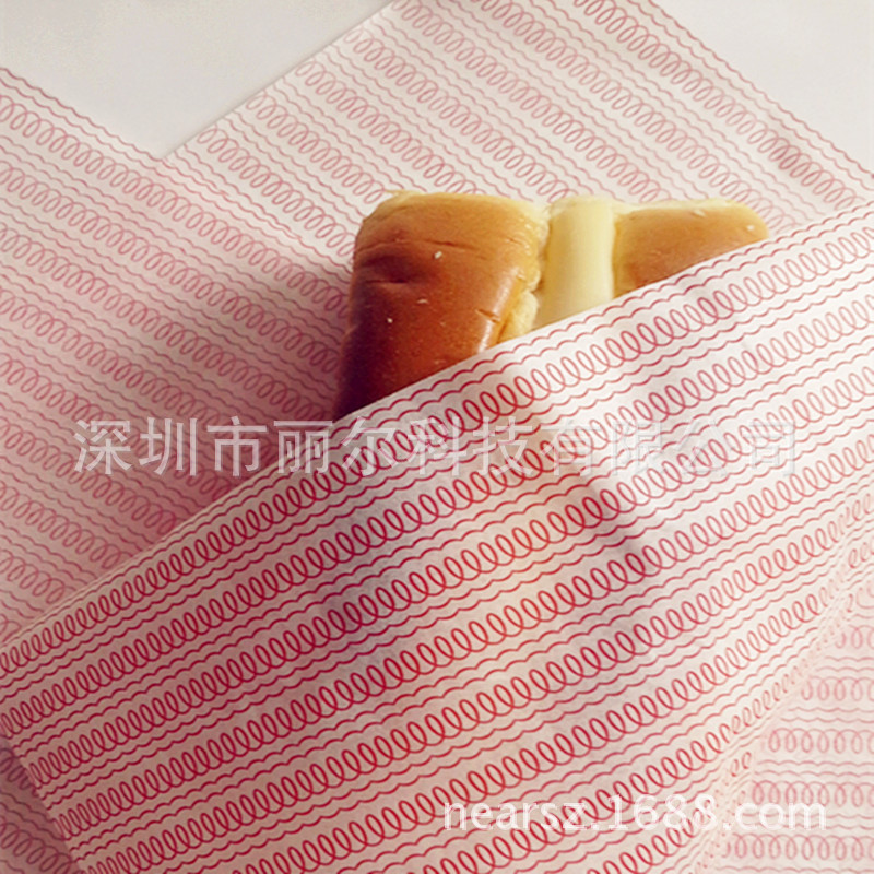 major Produce wholesale hamburger packing paper Sandwiches packing paper Moisture-proof Food Packaging