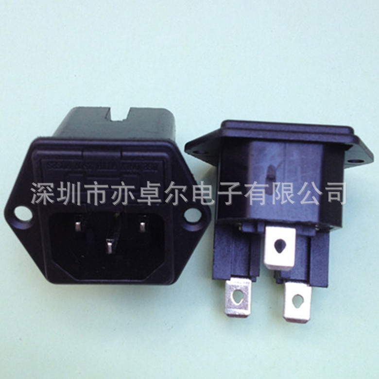 台湾普尼克PROINC双保险插座带耳朵电源插座PST-101F-SD-C 10A