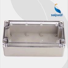 賽普80*160*55透明蓋防水盒PC開關接線盒電梯控制盒 中間轉接盒