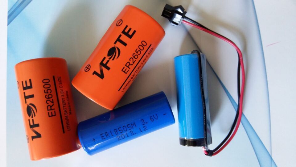 ER18505H/ER26500H锂亚电池VFOTE孚特伟业感应门锁优选电源