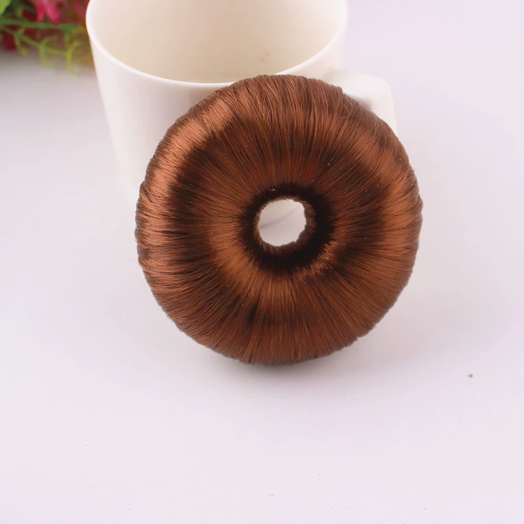 Волосы-накладка, пончик, симпатичная заколка для волос, Южная Корея, корейский стиль