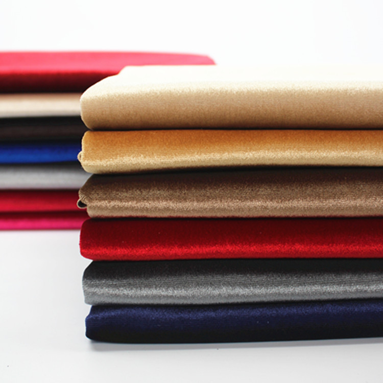 韩国绒沙发布料 促销 多色软包背景面料 金丝绒批发