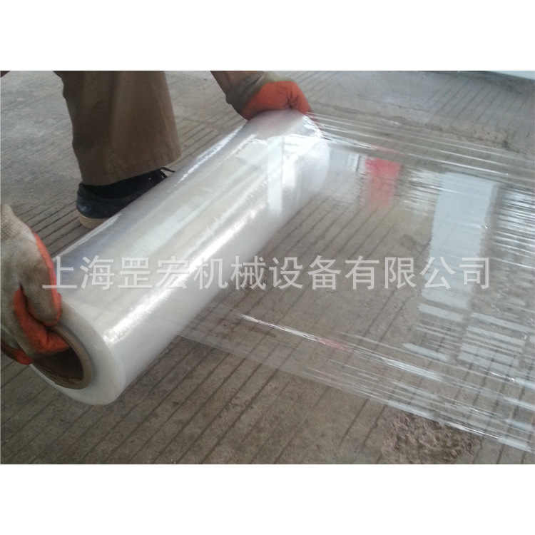 供应手工缠绕膜 透明 防撕裂拉伸膜 栈板拉伸缠绕膜
