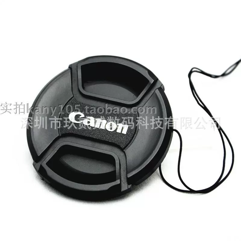Wholesale and applicable Canon lens cover 49 52 55 58 67 72 77 82mm