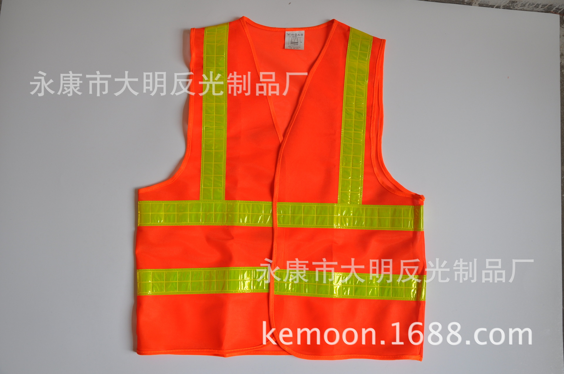 厂家直销网眼反光背心反光马甲 反光衣 反光马夹 交通安全服批发