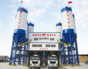 混凝土搅拌站 高质量商品混凝土搅拌站 移动式小型搅拌站 免基础