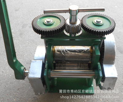 手摇压线机 手摇压片机 打金首饰珠宝工具 金银铜适用 手动压条机