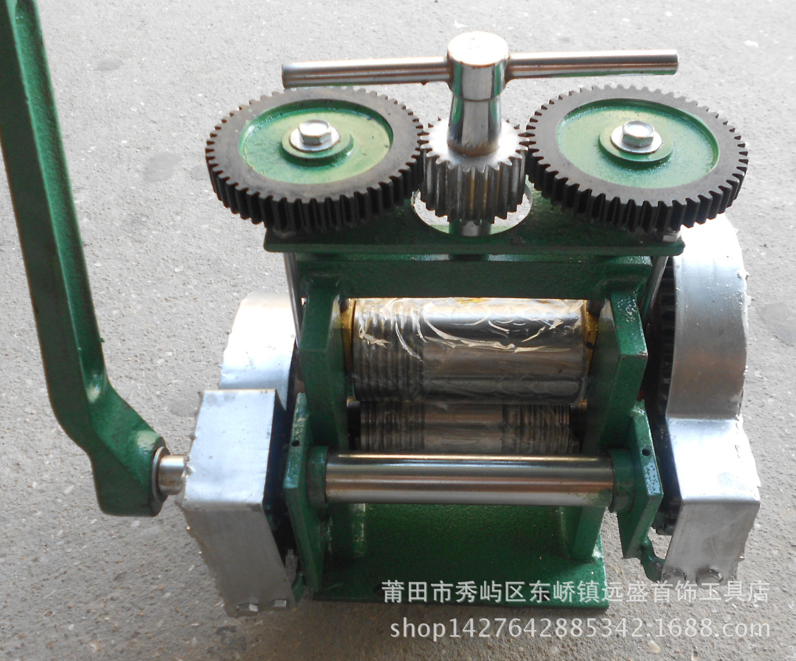手摇压线机 手摇压片机 打金首饰珠宝工具 金银铜适用 手动压条机