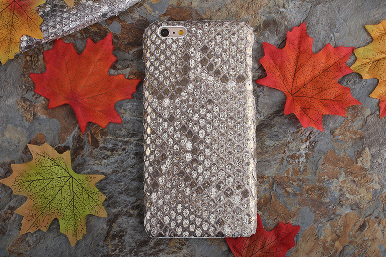 i-idea Handmade Luxury Genuine Real Python Snake Back Skin Leather Case Cove for Apple iPhone 6S Plus/6 Plus & iPhone 6S/6