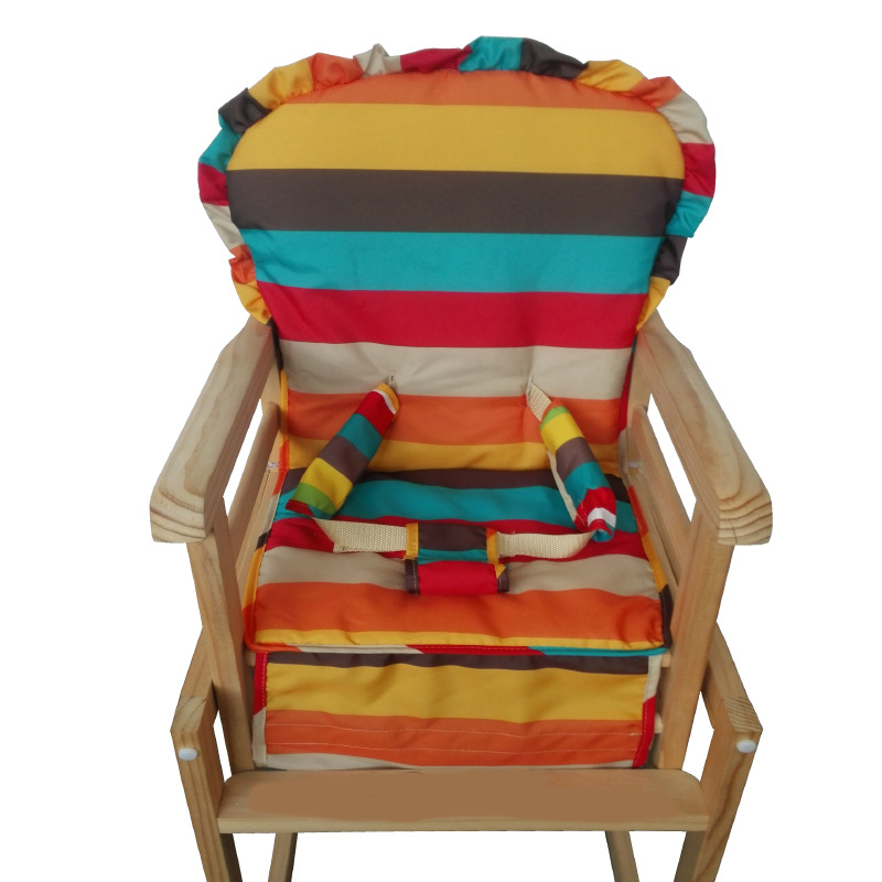厂家批发儿童餐椅坐垫棉垫布套婴儿餐椅推车坐垫棉垫布套