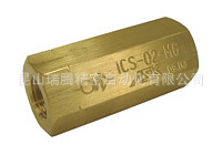 ASK牌ICS-02-MG直通单向阀